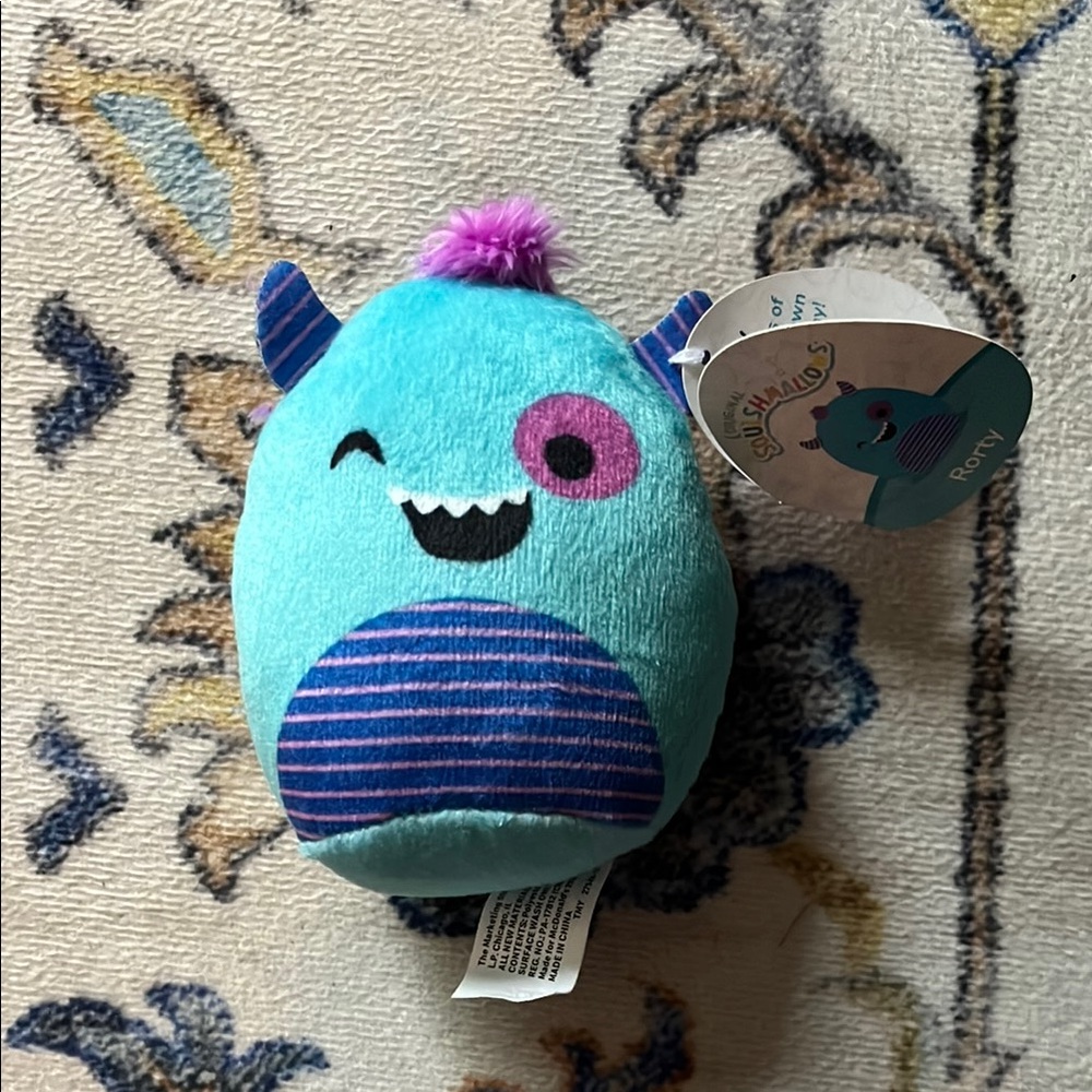 Rorty Squishmallow Monster McDonald’s Happy Meal Toy